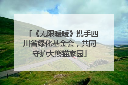 《无限暖暖》携手四川省绿化基金会，共同守护大熊猫家园