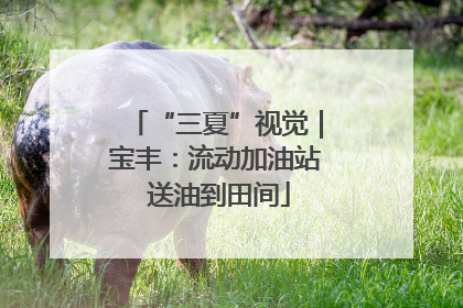 “三夏”视觉｜宝丰：流动加油站 送油到田间