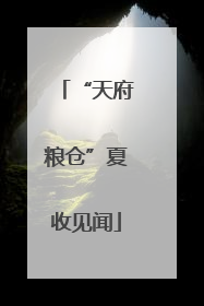 “天府粮仓”夏收见闻