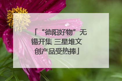 “德阳好物”无锡开集 三星堆文创产品受热捧