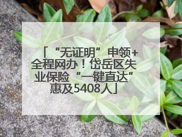 “无证明”申领+全程网办！岱岳区失业保险“一键直达”惠及5408人