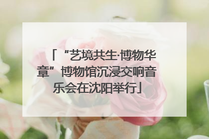 “艺境共生·博物华章”博物馆沉浸交响音乐会在沈阳举行