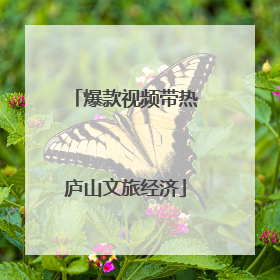 爆款视频带热庐山文旅经济