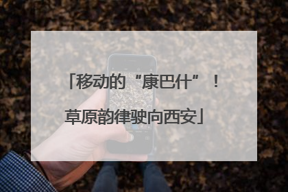 移动的“康巴什”！草原韵律驶向西安
