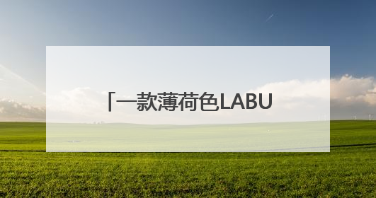 一款薄荷色LABUBU被拍出108万！系“全球唯一一只”