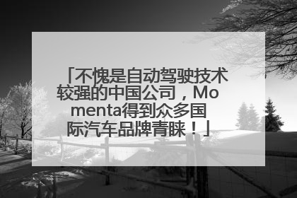 不愧是自动驾驶技术较强的中国公司，Momenta得到众多国际汽车品牌青睐！