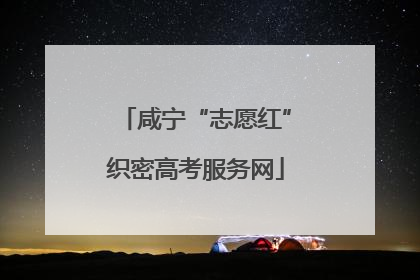 咸宁“志愿红”织密高考服务网