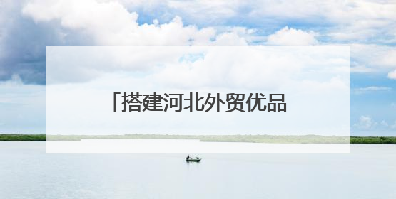 搭建河北外贸优品“卖全球”新通道