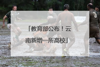 教育部公布！云南新增一所高校