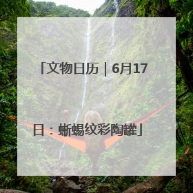 文物日历｜6月17日：蜥蜴纹彩陶罐