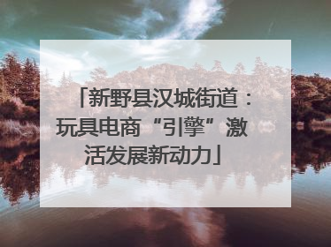 新野县汉城街道：玩具电商“引擎”激活发展新动力