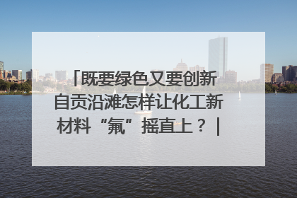 既要绿色又要创新 自贡沿滩怎样让化工新材料“氟”摇直上？｜美好生活有“盐”味