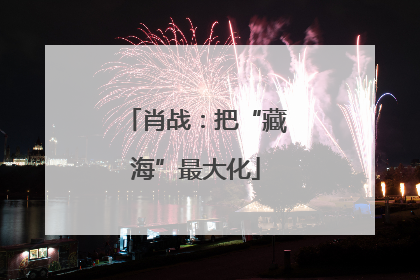 肖战：把“藏海”最大化