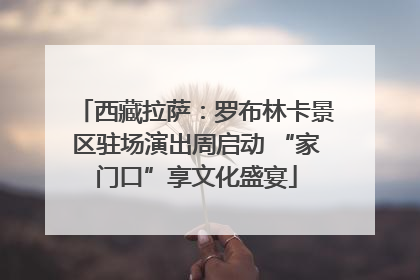 西藏拉萨：罗布林卡景区驻场演出周启动 “家门口”享文化盛宴