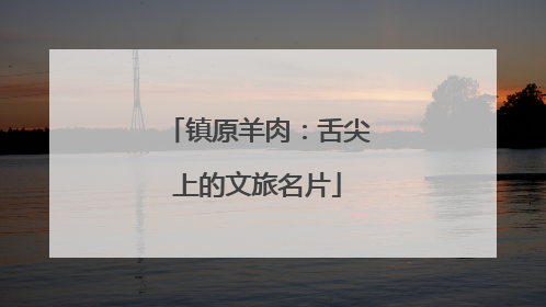 镇原羊肉：舌尖上的文旅名片