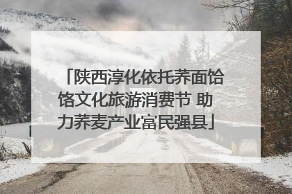 陕西淳化依托荞面饸饹文化旅游消费节 助力荞麦产业富民强县