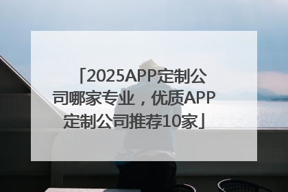 2025APP定制公司哪家专业，优质APP定制公司推荐10家