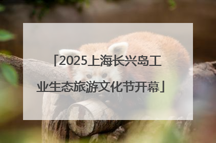2025上海长兴岛工业生态旅游文化节开幕