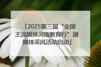2025第三届“全国主流媒体河南教育行”融媒体采风活动启动